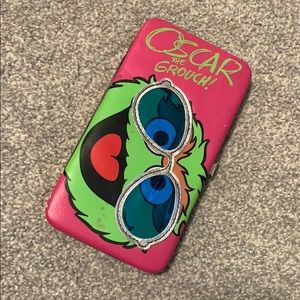 Oscar the Grouch Barbie Pink Wallet